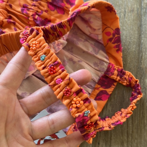 NWT Anthropologie beaded tank roopa pemmaraju top size XS - Picture 4 of 4